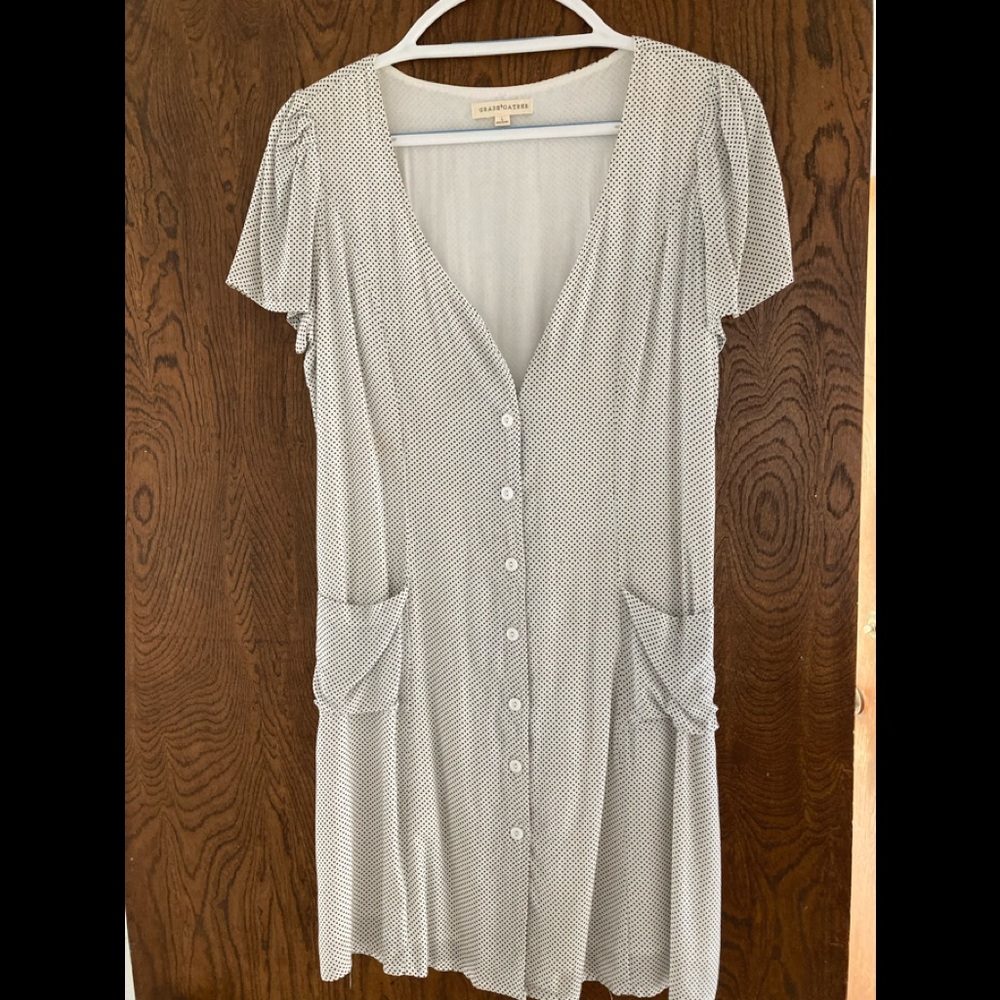 Grade & Gather lined polka dot dress